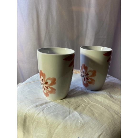 Set of Two (2) Corelle Coordinates Porcelain Square Mugs - Picture 2 of 13